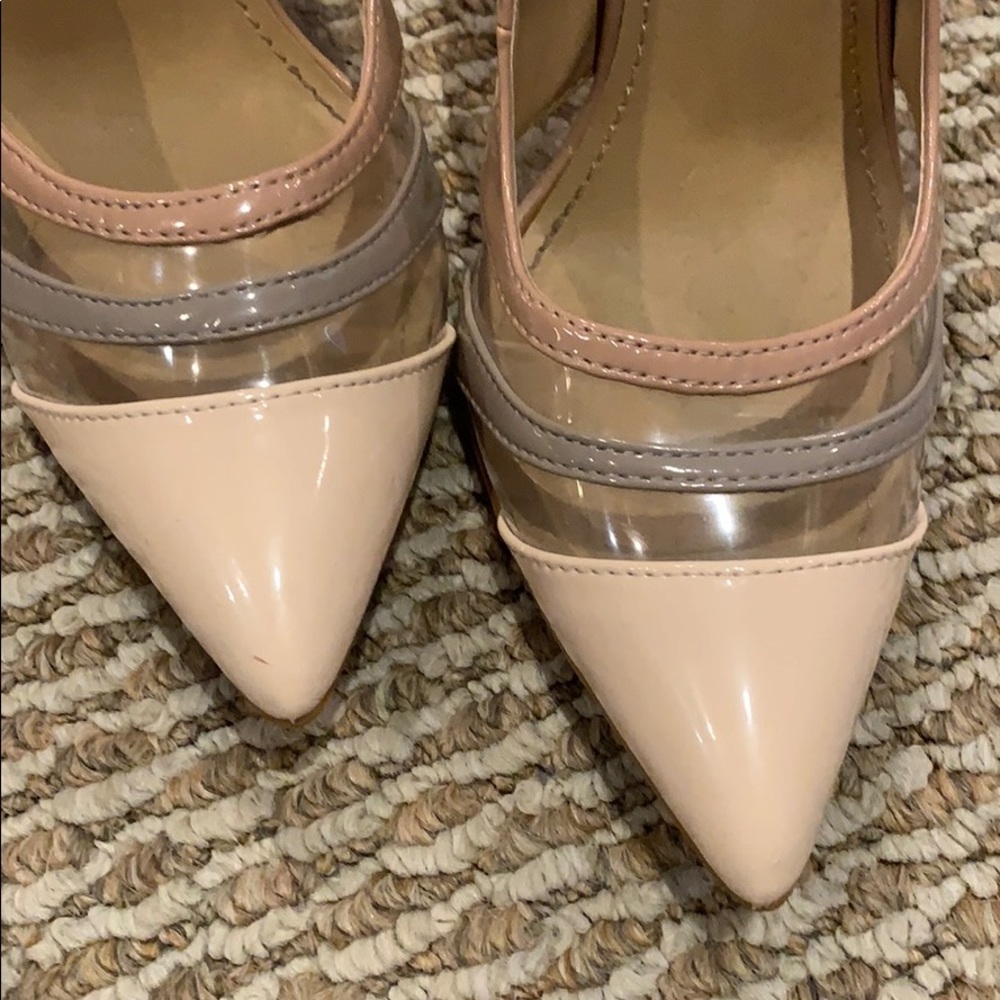 Nude Patent High Heel Stilleto - Picture 8 of 13